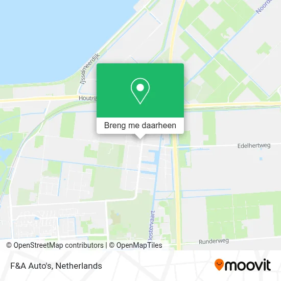 F&A Auto's kaart