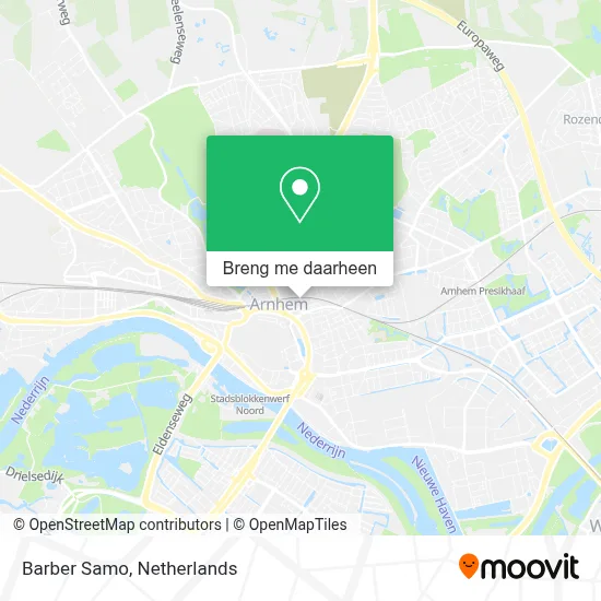 Barber Samo kaart
