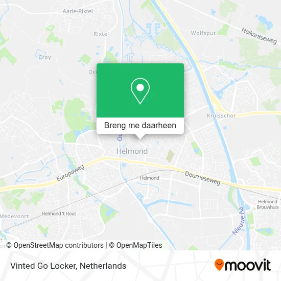 Vinted Go Locker kaart