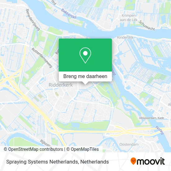 Spraying Systems Netherlands kaart
