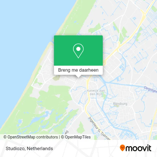 Studiozo kaart