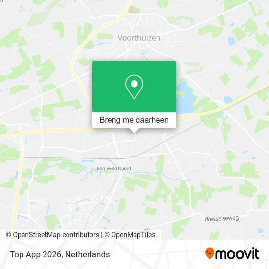 Top App 2026 kaart