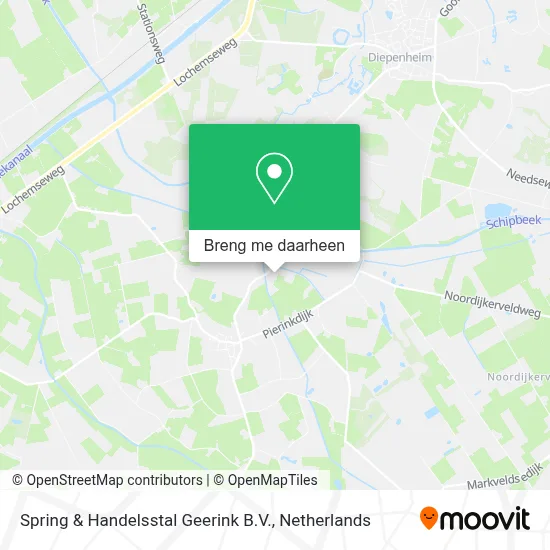 Spring & Handelsstal Geerink B.V. kaart