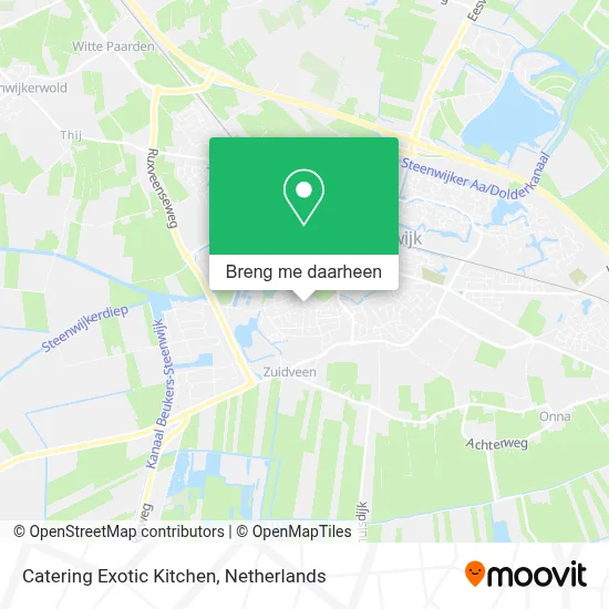 Catering Exotic Kitchen kaart