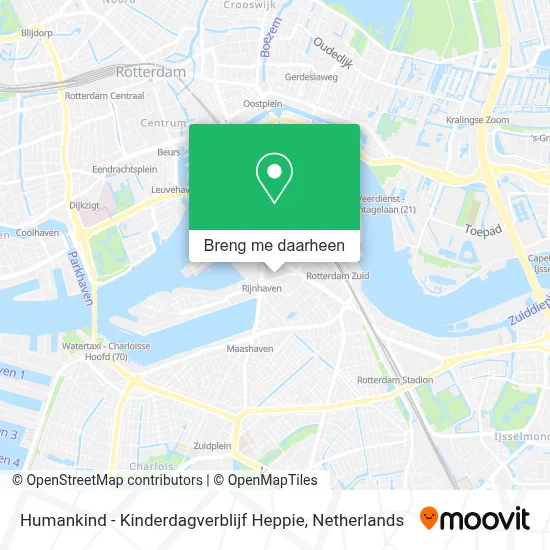 Humankind - Kinderdagverblijf Heppie kaart