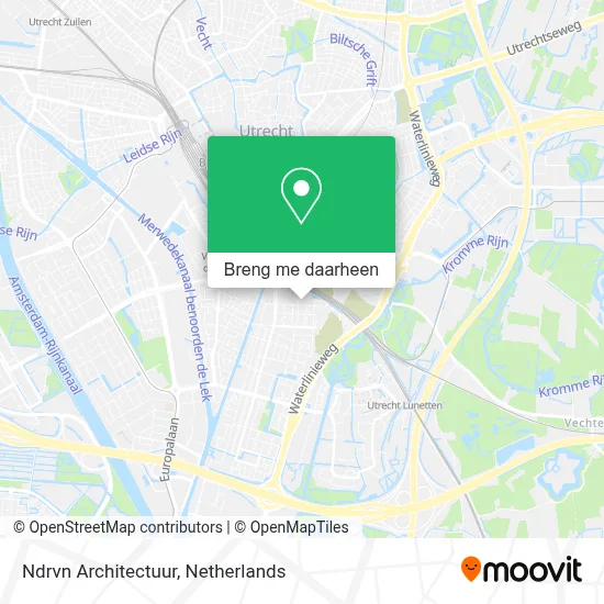 Ndrvn Architectuur kaart