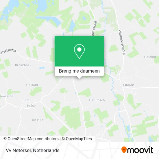 Vv Netersel kaart