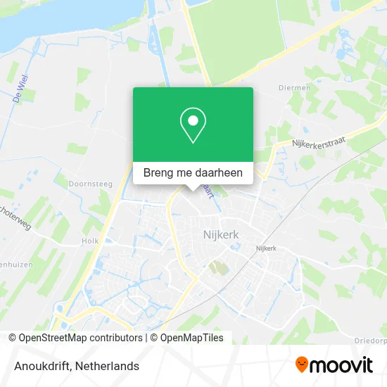 Anoukdrift kaart