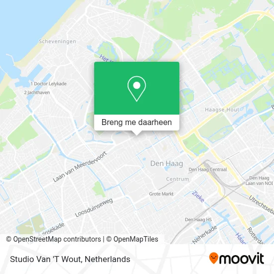 Studio Van 'T Wout kaart