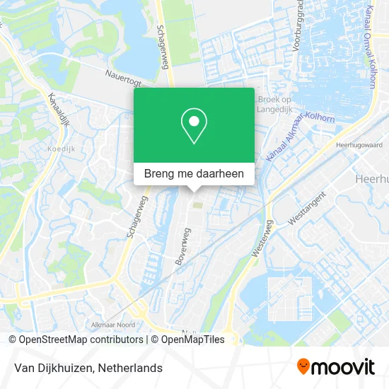 Van Dijkhuizen kaart