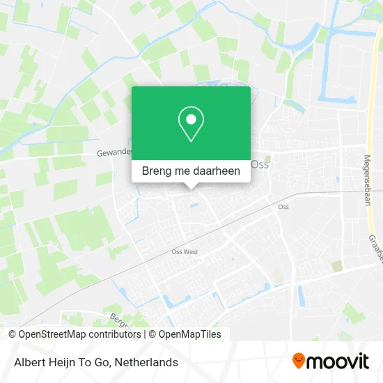 Albert Heijn To Go kaart