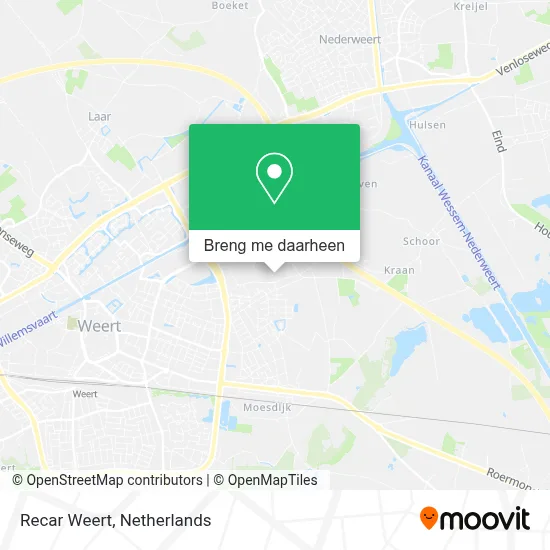 Recar Weert kaart