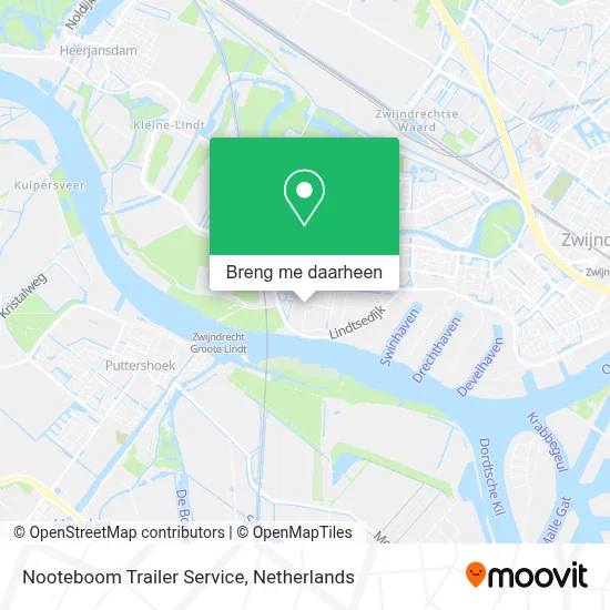Nooteboom Trailer Service kaart