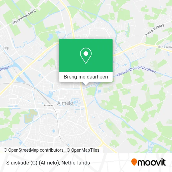 Sluiskade  (C) (Almelo) kaart