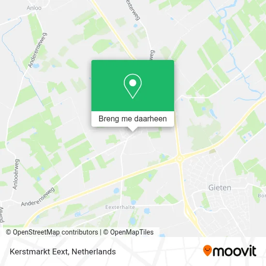 Kerstmarkt Eext kaart