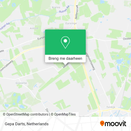 Gepa Darts kaart