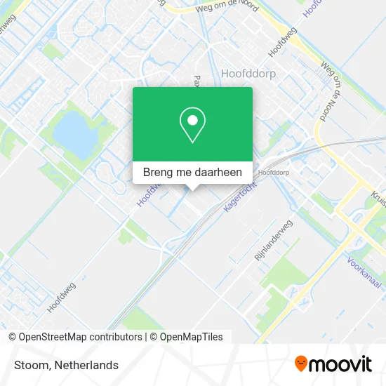Stoom kaart