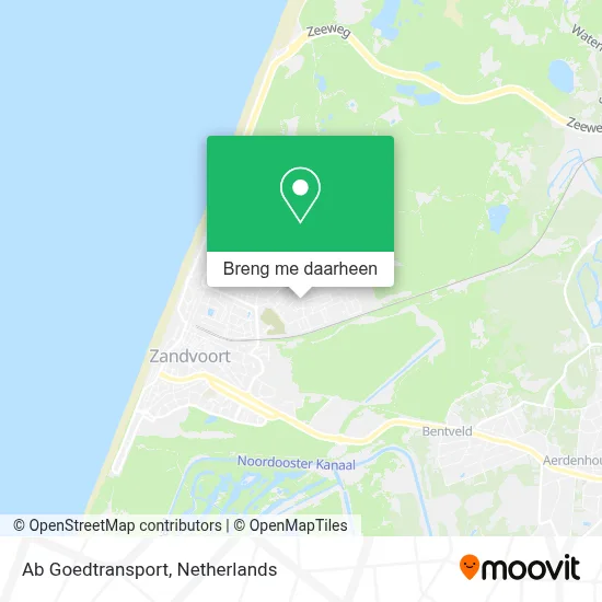 Ab Goedtransport kaart