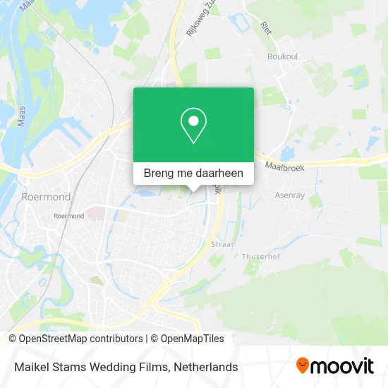 Maikel Stams Wedding Films kaart