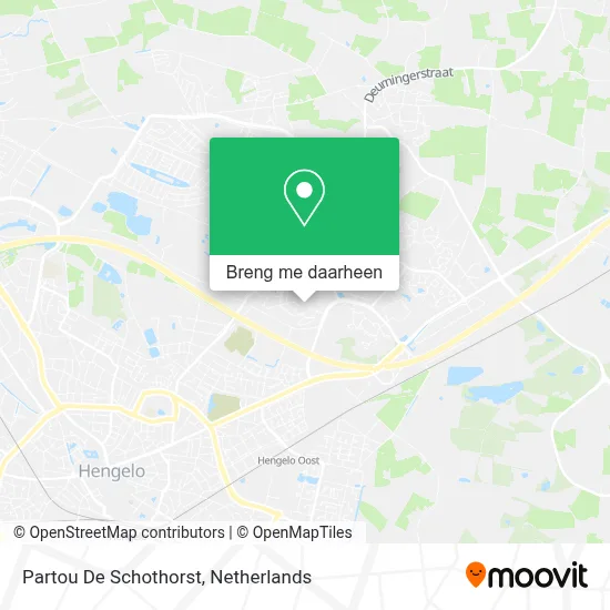 Partou De Schothorst kaart