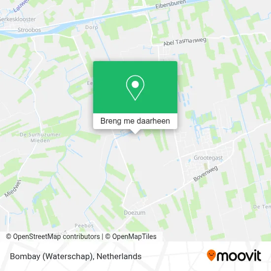 Bombay (Waterschap) kaart