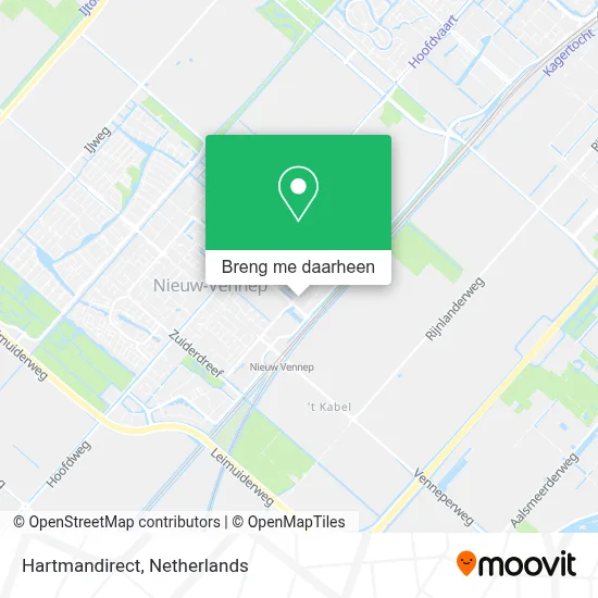 Hartmandirect kaart
