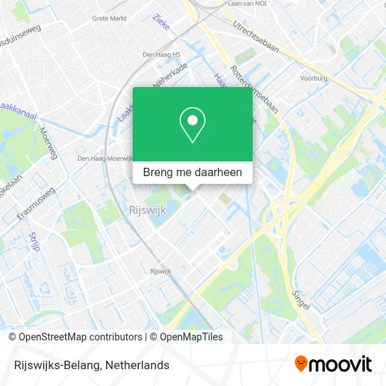 Rijswijks-Belang kaart