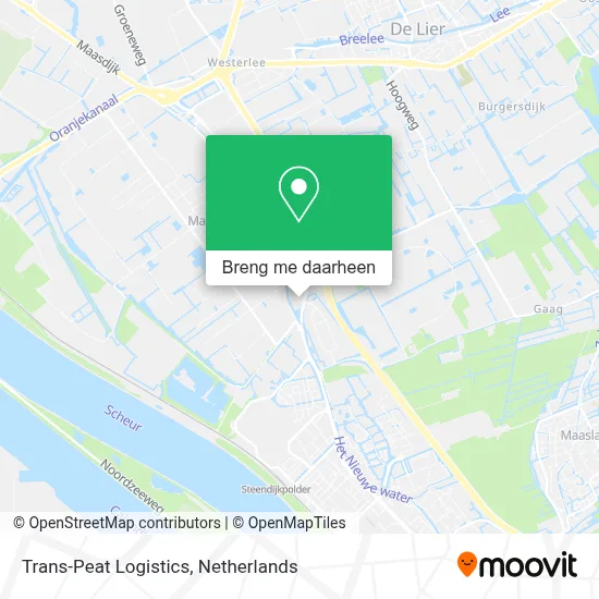 Trans-Peat Logistics kaart