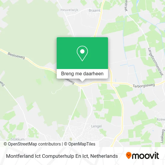 Montferland Ict Computerhulp En Ict kaart