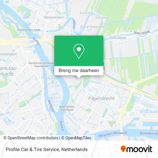 Profile Car & Tire Service kaart