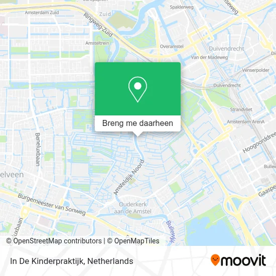 In De Kinderpraktijk kaart