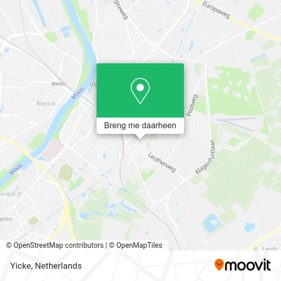 Yicke kaart