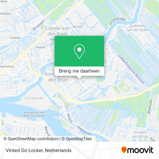 Vinted Go Locker kaart