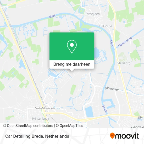 Car Detailing Breda kaart