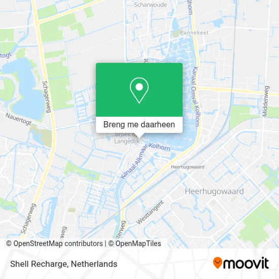 Shell Recharge kaart