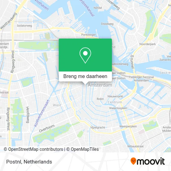 Postnl kaart