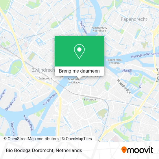 Bio Bodega Dordrecht kaart