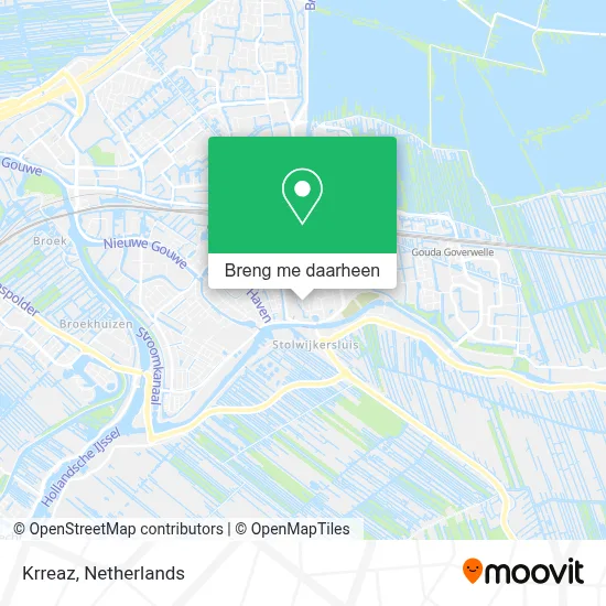 Krreaz kaart