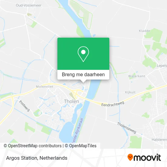 Argos Station kaart