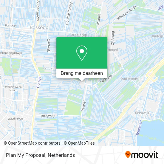 Plan My Proposal kaart