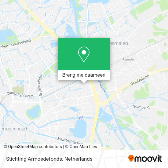 Stichting Armoedefonds kaart