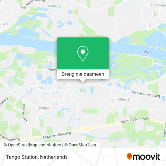 Tango Station kaart
