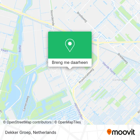 Dekker Groep kaart