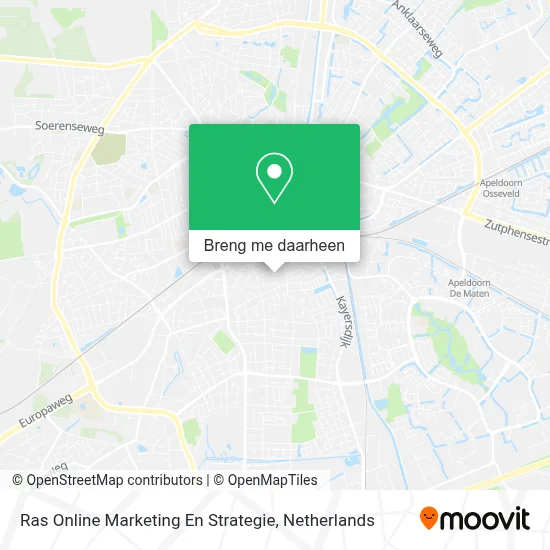 Ras Online Marketing En Strategie kaart