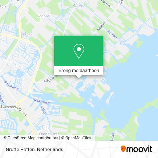 Grutte Potten kaart