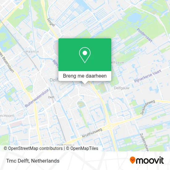 Tmc Delft kaart