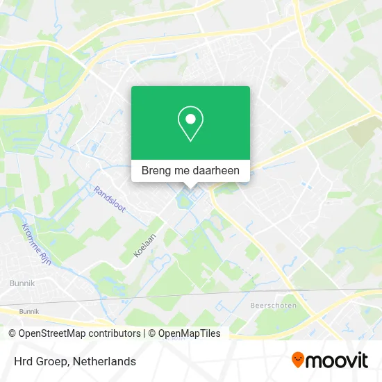 Hrd Groep kaart