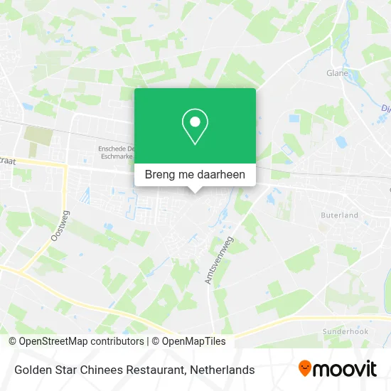 Golden Star Chinees Restaurant kaart