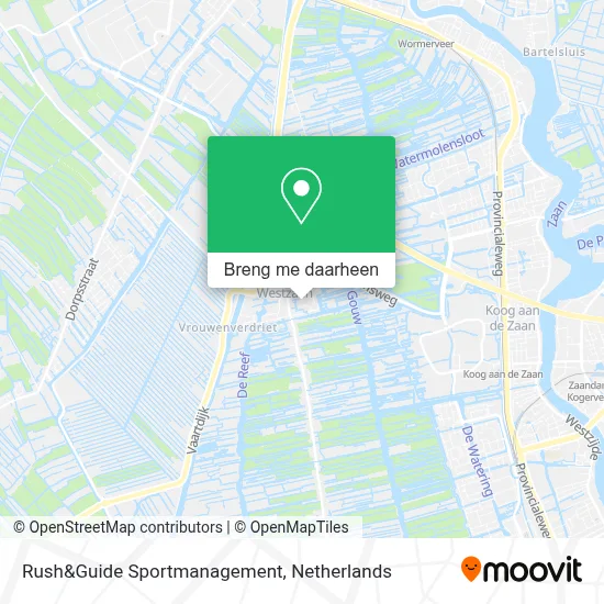 Rush&Guide Sportmanagement kaart