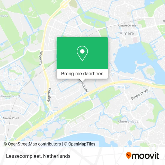 Leasecompleet kaart